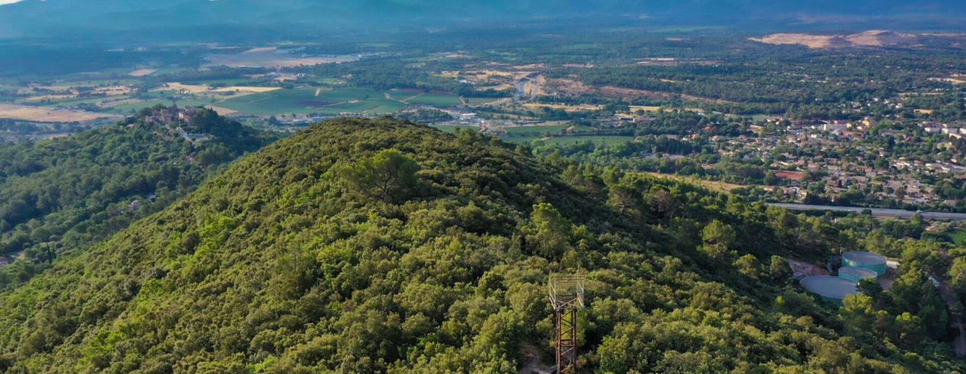 oppidum dans la limite nord de la ville du cannet des maures